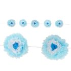Tissue Flower Garland