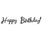 Foil Happy Birthday! Streamer