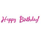 Foil Happy Birthday! Streamer