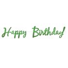 Foil Happy Birthday! Streamer