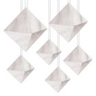 3-D Foil Diamonds