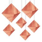 3-D Foil Diamonds