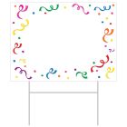 Plastic "Blank" Yard Sign