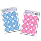 Team Blue/Team Pink Stickers