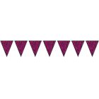 Zebra Print Pennant Banner
