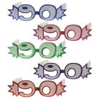 90 Glittered Foil Eyeglasses
