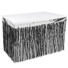 Pkgd 2-Ply Metallic Table Skirting