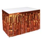 Pkgd 1-Ply Metallic Table Skirting