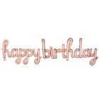 Script Happy Birthday Balloon Streamer