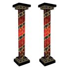 Red Carpet 3-D Tall Column Props