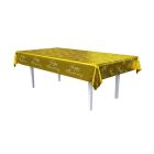 Metallic Happy Anniversary Tablecover