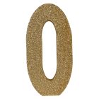 3-D Glittered "0" Centerpiece
