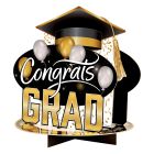 3-D Congrats Grad Centerpiece