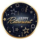 Happy Retirement Plates