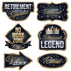 Happy Retirement Cutouts