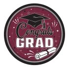 Congrats Grad Plates