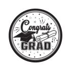 Congrats Grad Plates