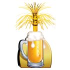 Beer Mug Centerpiece
