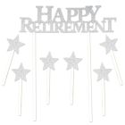 Happy Retirement Cake Topper