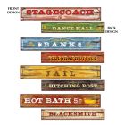 Western Sign Cutouts
