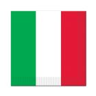 Red, White & Green Luncheon Napkins