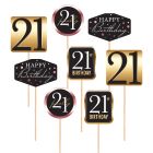 Finally 21 Centerpiece Sticks