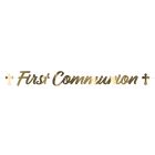 Foil First Communion Streamer