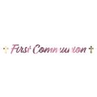 Foil First Communion Streamer
