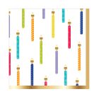 Birthday Candles Luncheon Napkins