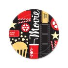Movie Night Dessert Plates