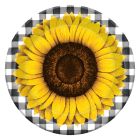 Sunflower Dessert Plates