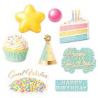 Happy Slice & Dots Cutouts