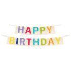 Candles & Confetti Birthday Banner