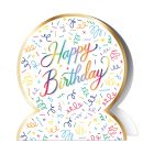 3-D Candles & Confetti Centerpiece