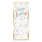 Candles & Confetti Birthday Door Cover
