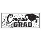 Congrats Grad Oversized Sign Banner