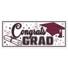 Congrats Grad Oversized Sign Banner