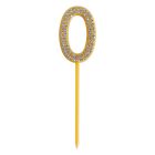 0 Cake Topper Pick
