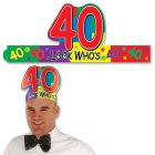 Look Who's "40" Headband