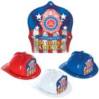 250th Anniversary Stock Plastic Fire Hats