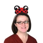Printed Ladybug Tiaras