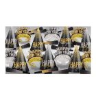 Silver & Gold Midnight Burst Asst for 50