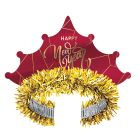 Midnight Crimson New Year Tiara