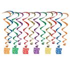 Happy New Year Whirls