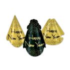 Sparkling Gold Hat Assortment