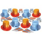 Powder Blue & Tangerine Asst For 50