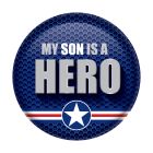 My Son Is A Hero Button