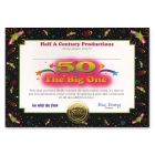 50 Is The Big One Certificate
