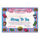 Mom To Be Certificate