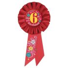My "6th" Birthday Rosette